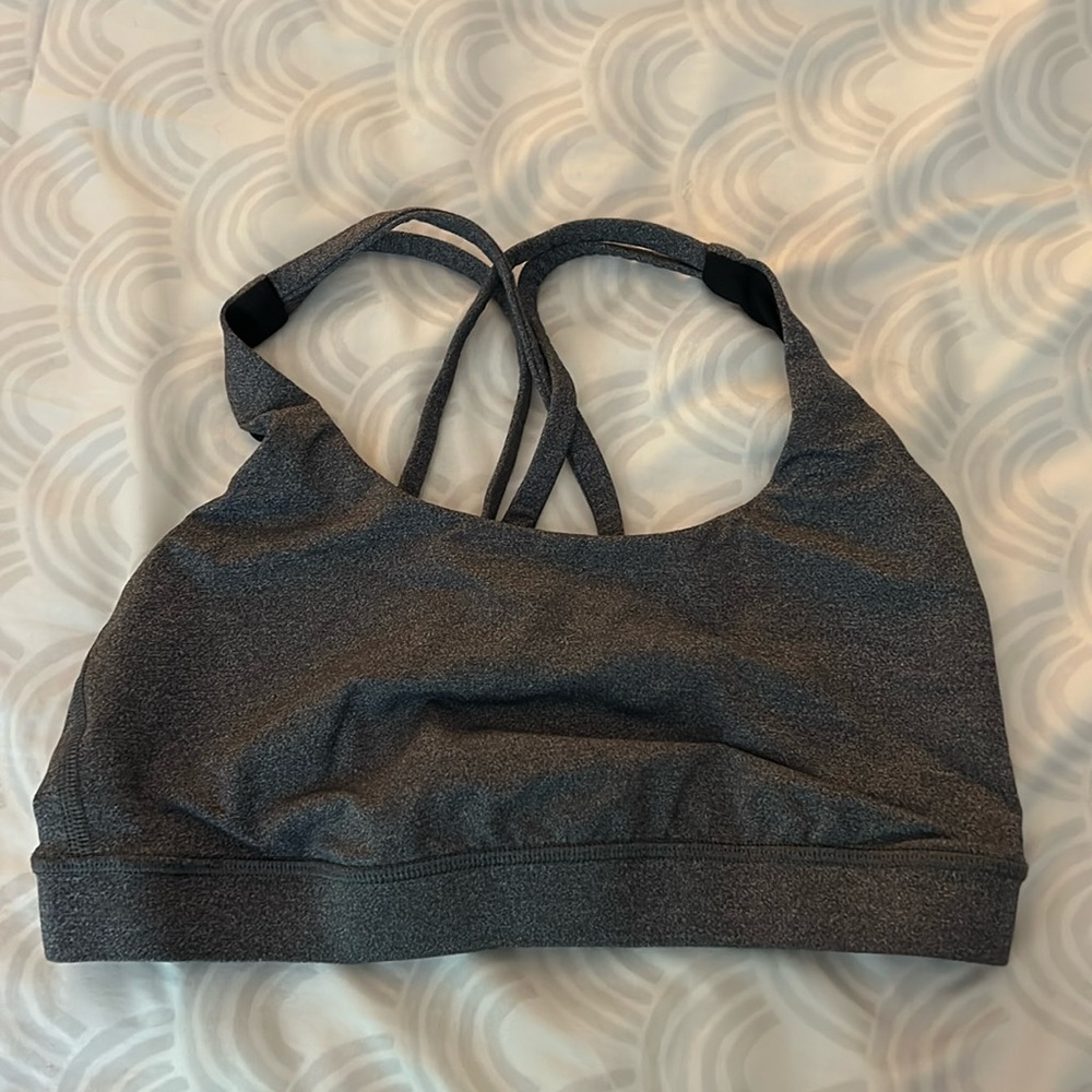 Gray lululemon bra
